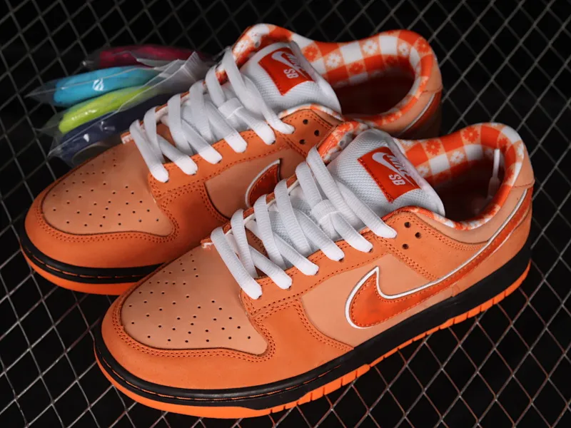 All Categories Nk SB Dunk Series Nk SB Dunk Low Low-top sneakers Pure original version Concepts x Nk SB Dunk Low "Orange Lobster" Orange Lobster SB low-top sports and leisure sneakers FD8776-800